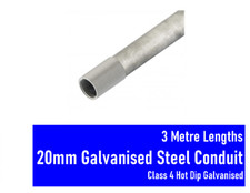20mm galvanised steel - steel, conduit