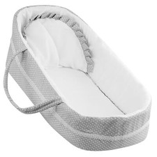 Large Carry Cot for Reborn Dolls Baby Doll Bed Cot Carrier with Pillow BiBi Doll