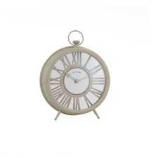 New Greige Mantel Clock-