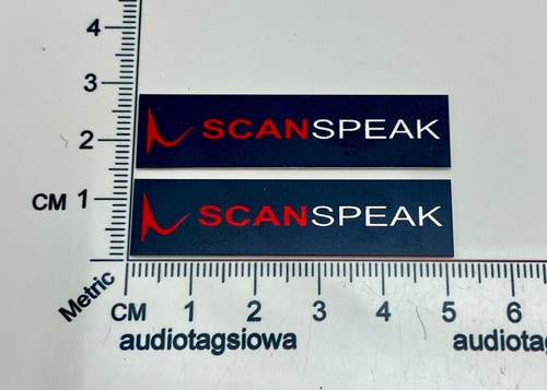 Scanspeak speaker badge logo - speaker,