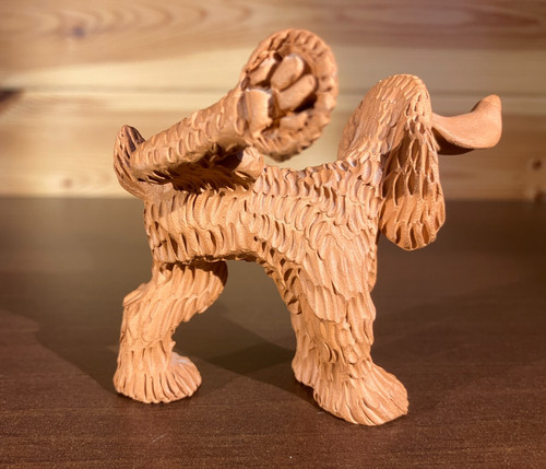 Whimsical afghan hound - whimsical,