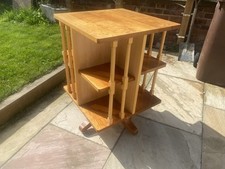 Cherry Wood Revolving Bookcase