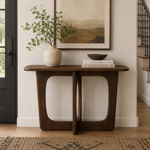 Nero console table dark - console,