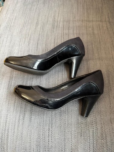 Clarks black patent - clarks,