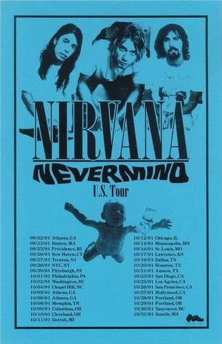 Nirvana nevermind s - -, u.s.a