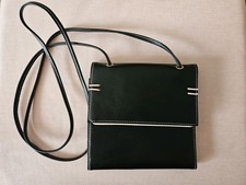 Tula Black Leather Crossbody