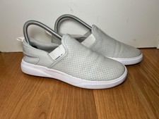 Speedo Shoes Womens Size 6 Gray Slip On Perforated Water Pool Comfort Sneakers
