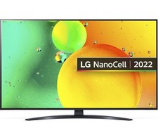 LG 43NANO766QA.AEK 43" Smart 4K Ultra HD HDR LED TV with Google Assistant & Amaz