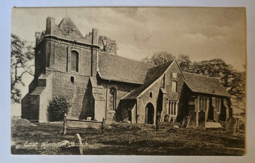 Vintage postcard all saints - vintage, postcard.