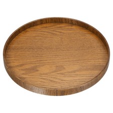 11" Wood Serving Tray Round