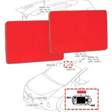 2pcs Front Windshield Rain Sensor Tape For Lexus RX300 RX330 RX350 RX400h LS430