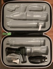 Welch Allyn LED (pocket) Otoscope/3.5v Ophthalmoscope set + case & spare bulbs
