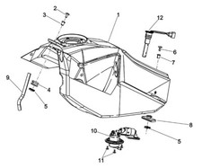 Aprilia RX 125 2018-2020 / SX