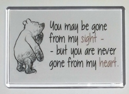 Large fridge magnet pooh - magnet, ❤