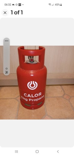 Full calor 6kg propane gas - full,