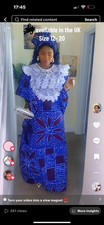 African ankara Bubu dress for