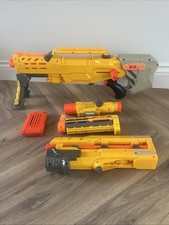 NERF gun longshot CS-6 N-STRIKE including Attachments Sight Magazine