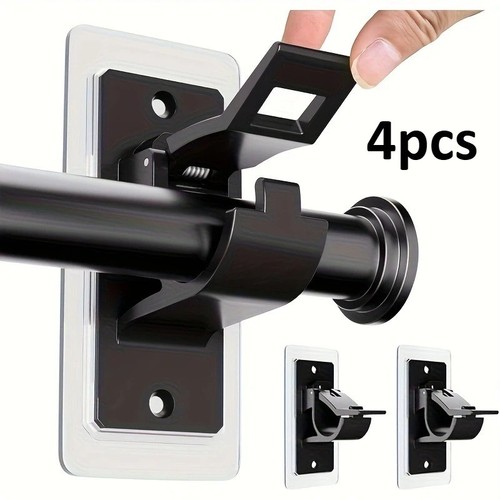 4pcs curtain rod brackets - 4pcs,