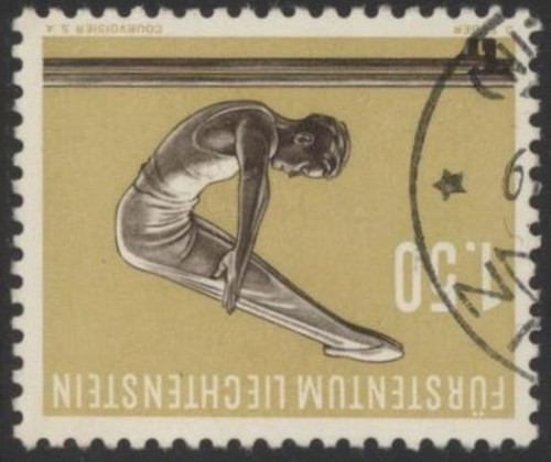 Liechtenstein 1957 gymnastics - liechtenstein,