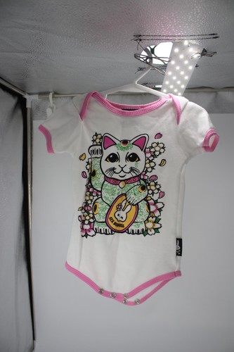 Six bunnies bodysuit romper - six,