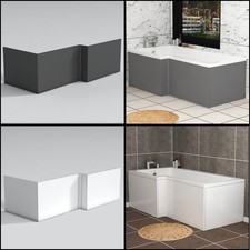 Modern shaped shower bath - modern,
