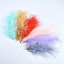 20 x small Marabou Feathers