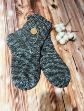 Sheep's Wool Socks 100% Natural Warm Handmade Casual Men's Sizes 8-9.5UK New