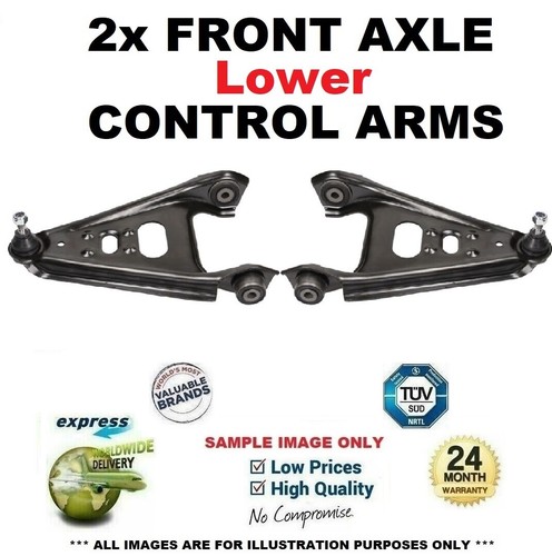 Front axle lower - 2x,