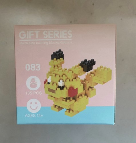 Nano block pikachu - block,