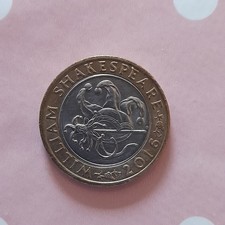 2016 Royal Mint William Shakespeare Comedies  £2 Coin Circulated See Photographs