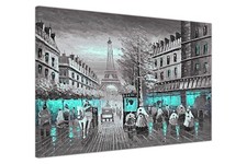 Paris Street Eiffel Tower