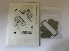 Papertrey Ink Splits: With Love Clear Stamp & Die Set