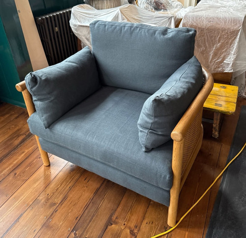 Soho home sydney armchair oak - soho,