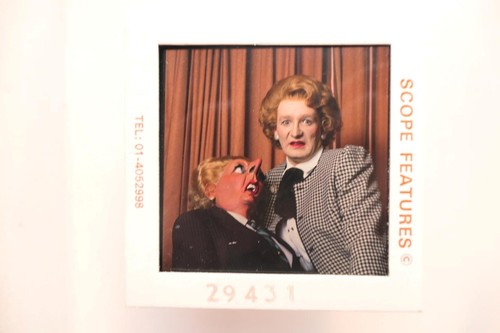 Steve nallon spitting image - spitting,