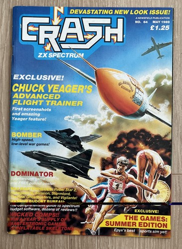 Crash magazine spectrum - magazine,