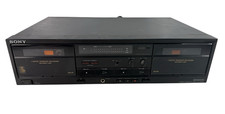 Vintage Sony TC-W320 Dual Tape Deck
