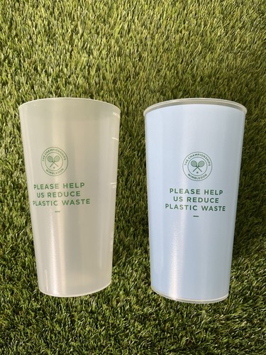 Wimbledon plastic pint - plastic, drink