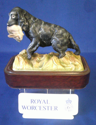 Royal worcester cocker spaniel - cocker,