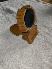 Hand Carved Wooden Pocket