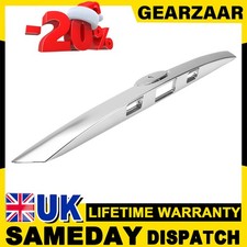 Rear Chrome Tailgate Boot