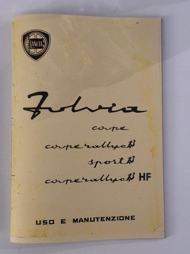 Lancia fulvia coupé - -, and