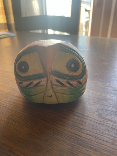 Hand carved painted - hand,