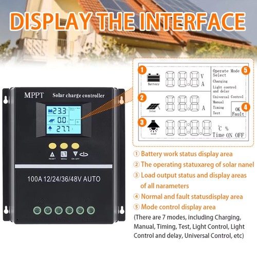 4000w 100a mppt solar - mppt,