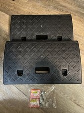 X2 Rubber Car Curb Ramps for