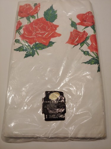 Vintage paper tablecloth - vintage,
