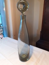 Wine Decanter. Heavy Glass in