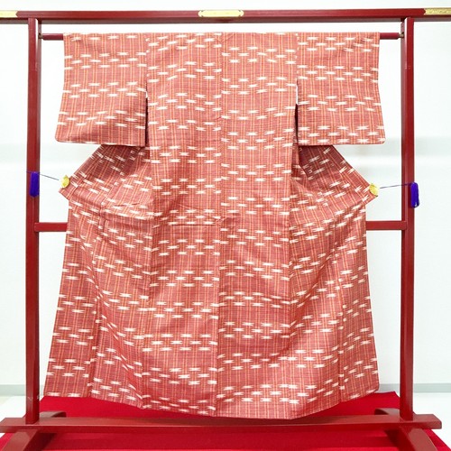 Japanese kimono tsumugi - kimono, 'tsumugi'