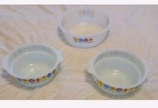 3 Vintage Phoenix Pyrex