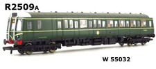 Hornby R2509A Class 121 Driving Motor Brake W55032 BR Green Speed Whiskers Boxed