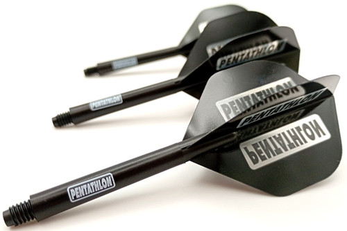 Black pentathlon no2 dart - black,